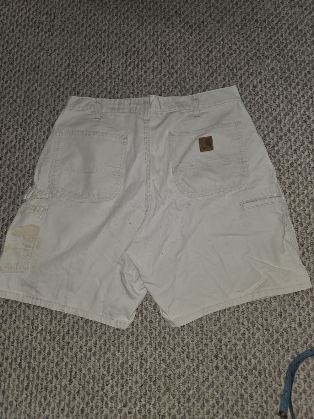 Carhartt Men's White Cargo Work Shorts